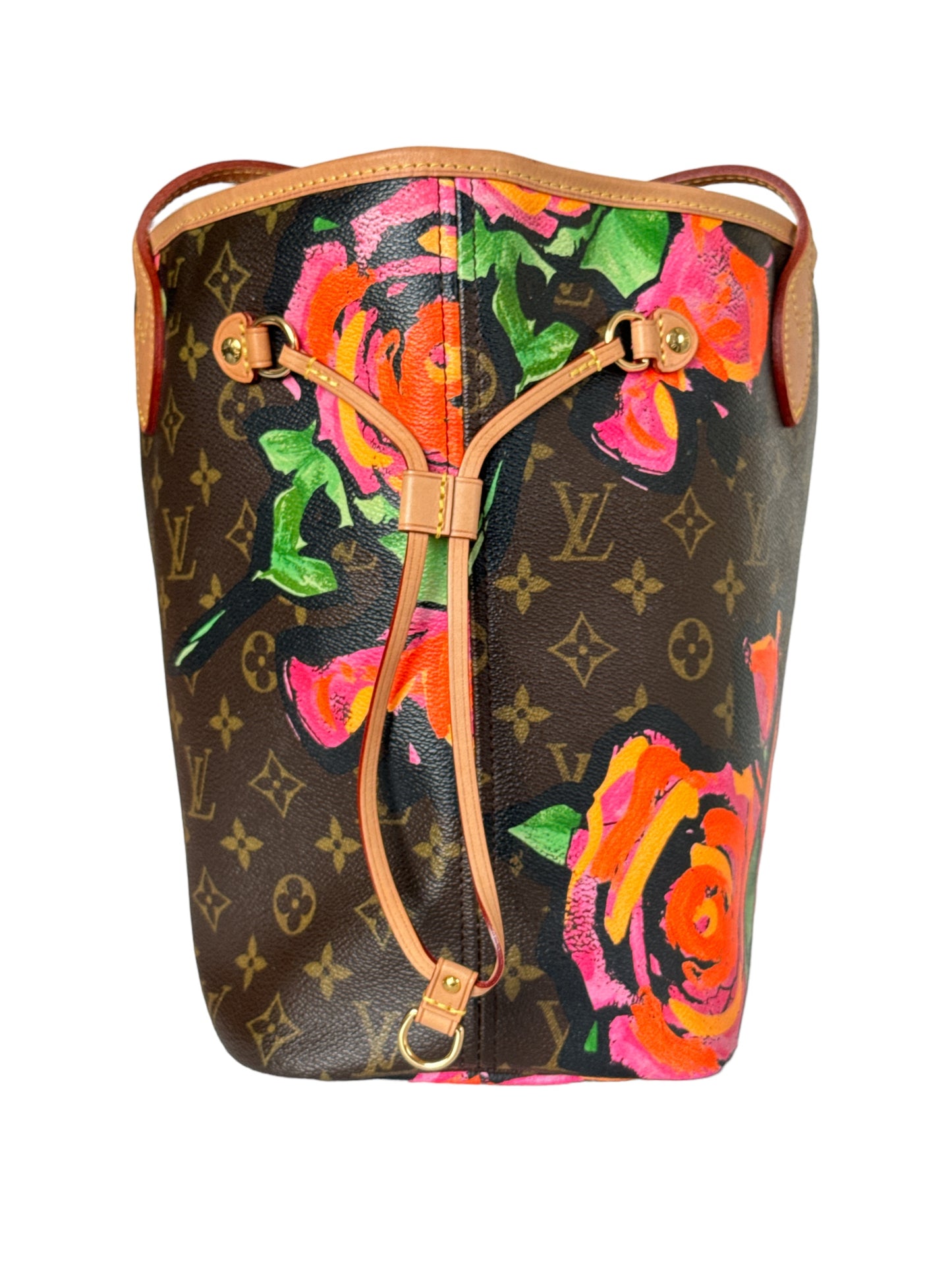 LOUIS VUITTON  Stephen Sprouse Roses Neverfull MM  limited edition 2009