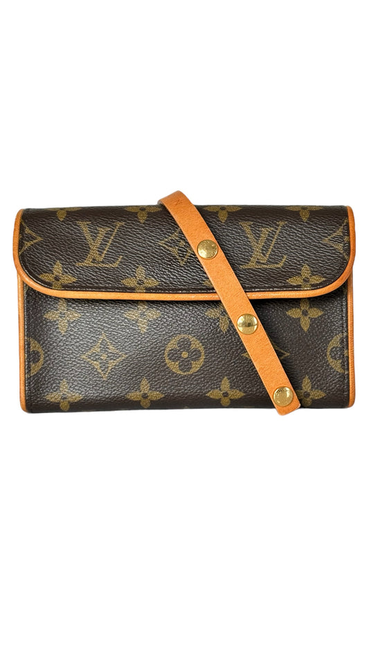 Louis Vuitton Monogram Canvas Pochette Florentine  Belt Bag
