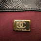 Chanel Drawstring Bucket Black Caviar Gold Hardware