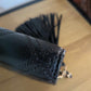 Chanel Lambskin Quilted Double Stitch Tassel Wallet On Chain Black Gold Hardware