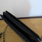 Chanel Lambskin Quilted Double Stitch Tassel Wallet On Chain Black Gold Hardware