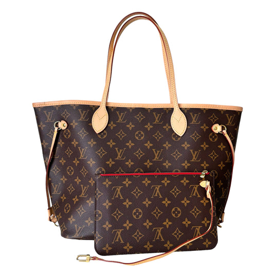 Louis Vuitton Neverfull MM Monogram Ceris Bag