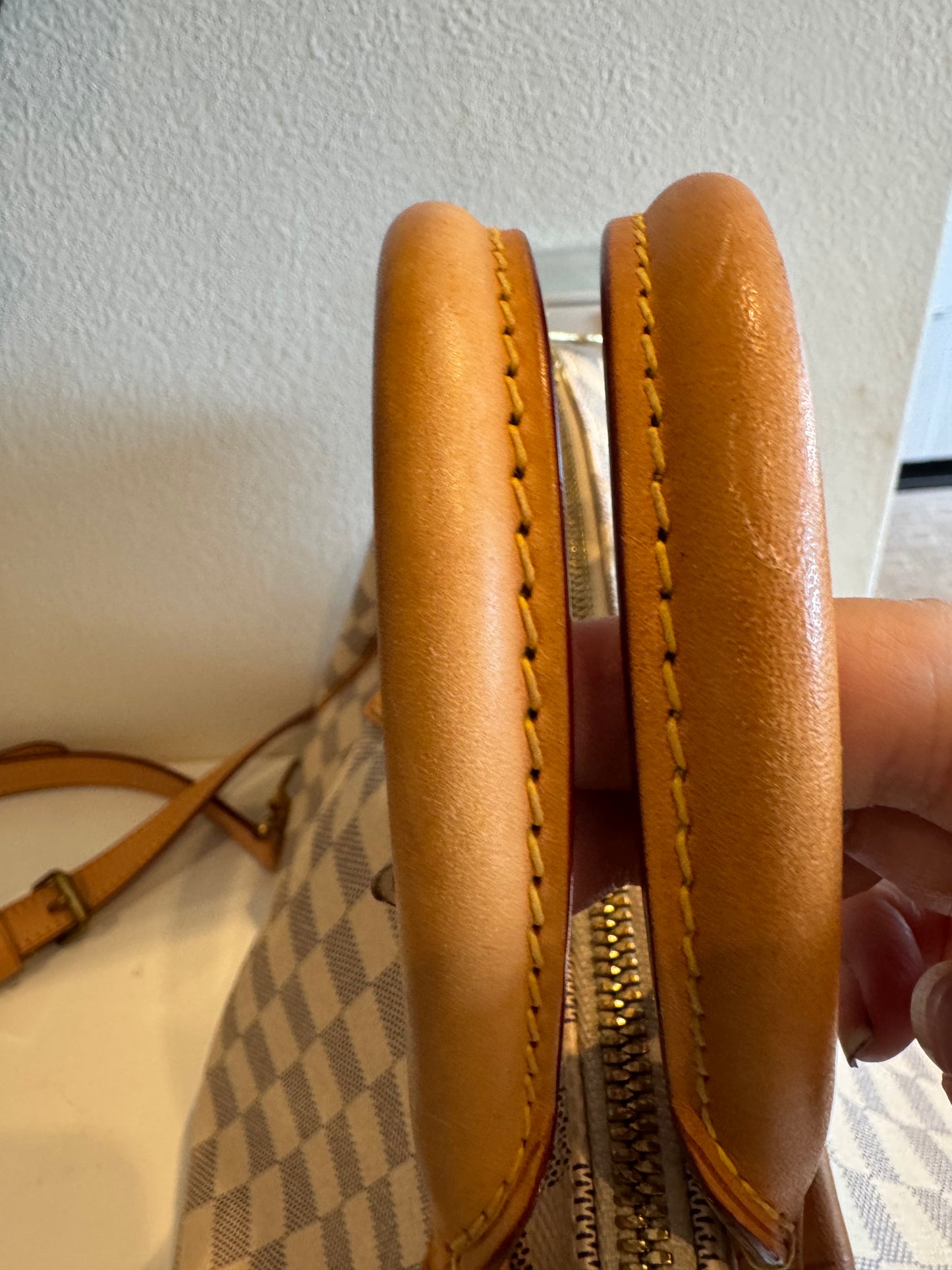 2205710-142108 Louis Vuitton Speedy 30 Bandouliere Abene Azur (DU3163)