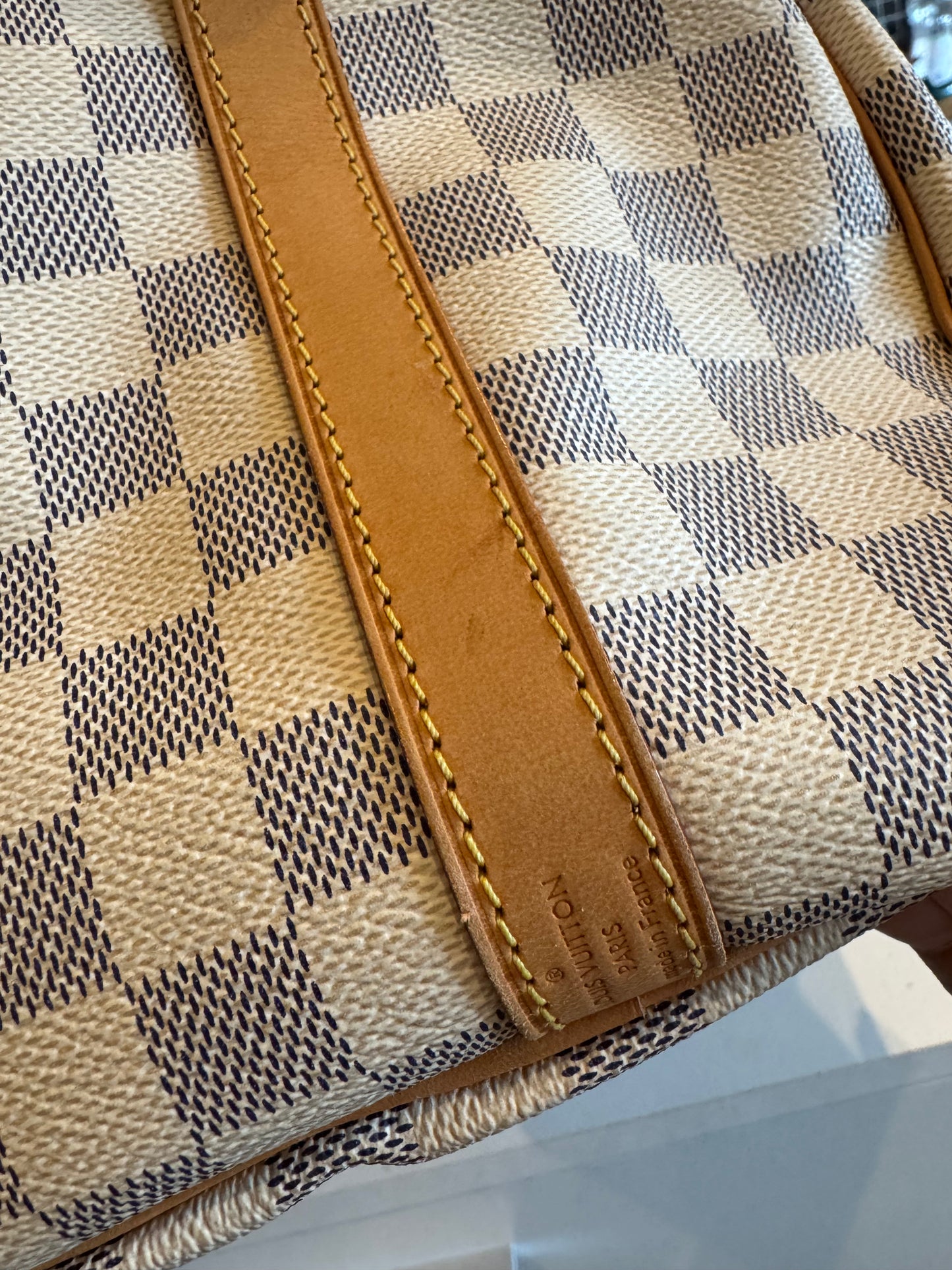 2205710-142108 Louis Vuitton Speedy 30 Bandouliere Abene Azur (DU3163)