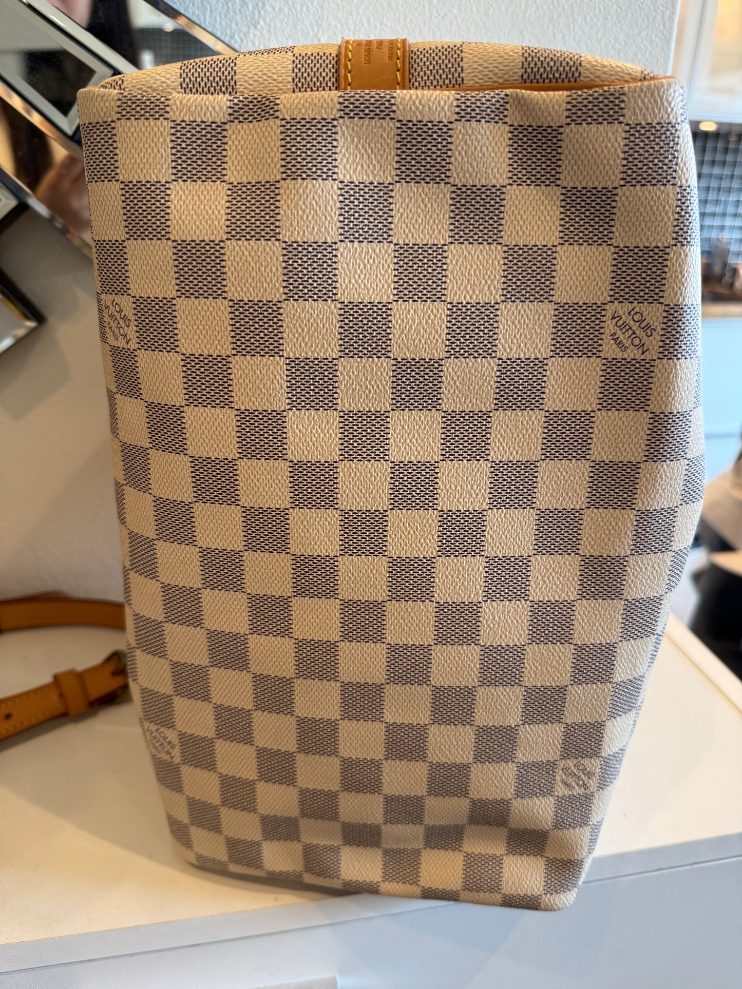 2205710-142108 Louis Vuitton Speedy 30 Bandouliere Abene Azur (DU3163)