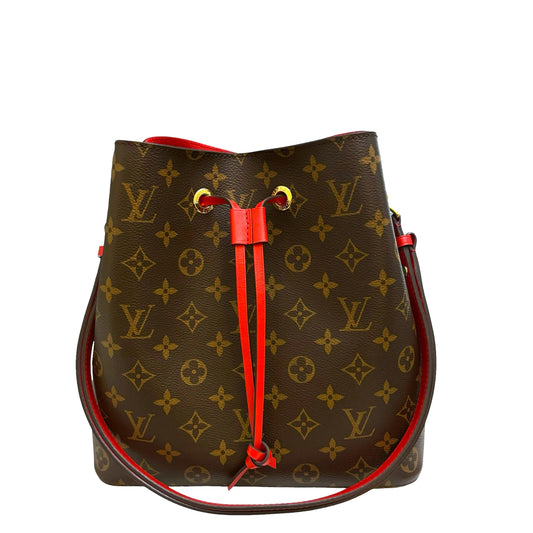 Louis vuitton Neo Noe Monogram Coquelicot Red Bag