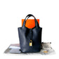 Hermes Picotin 18 Indigo Blue Gold Hardware Bag