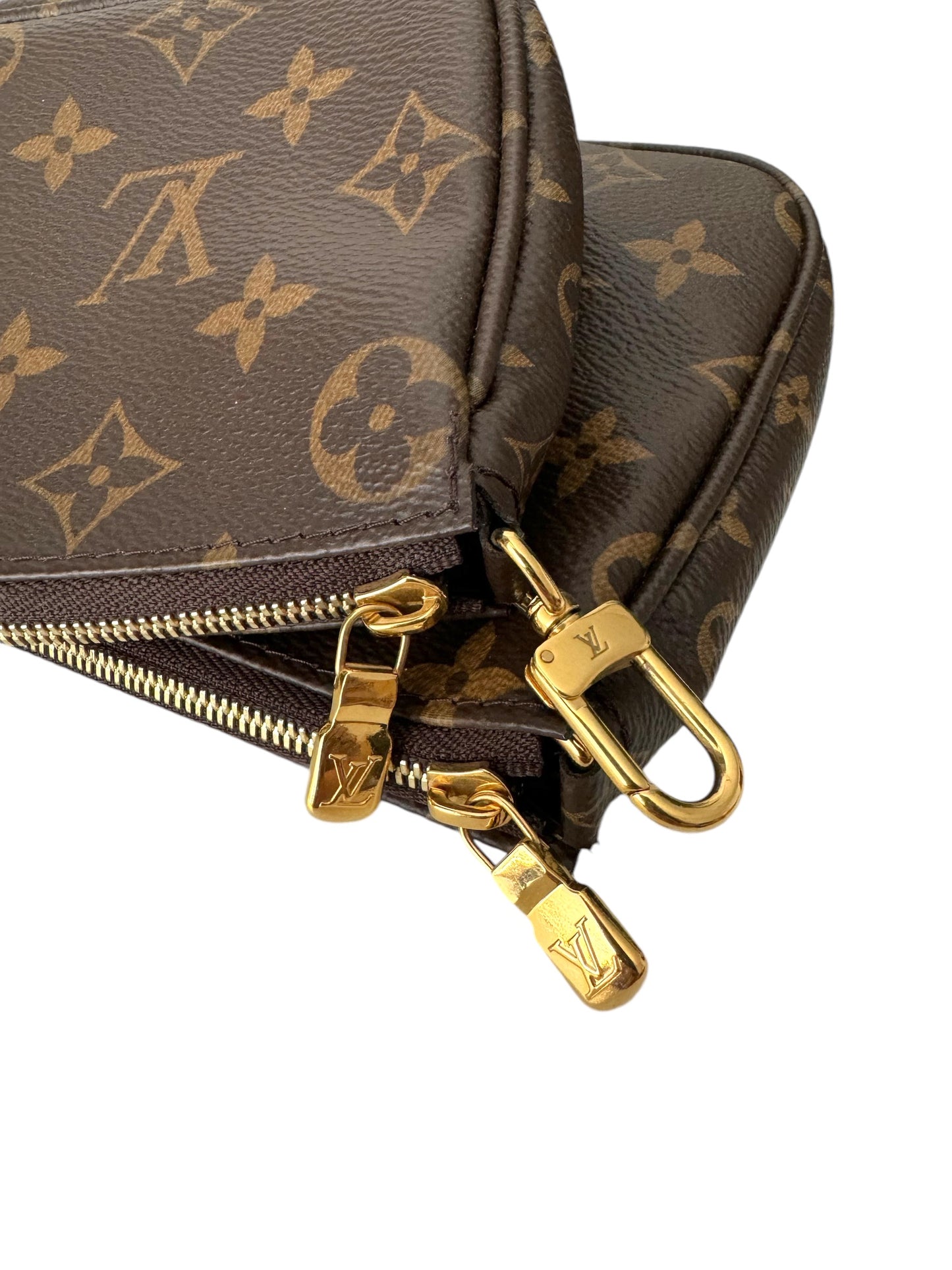 Louis Vuitton Multi Pochette Accessories Monogram Rose Claire Crossbody Bag