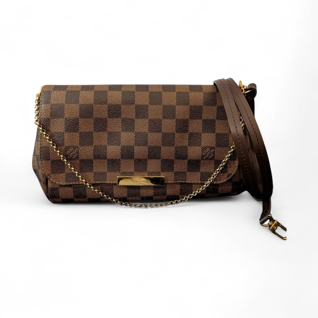 Louis Vuitton FavoriteMM Damier Ebene Bag