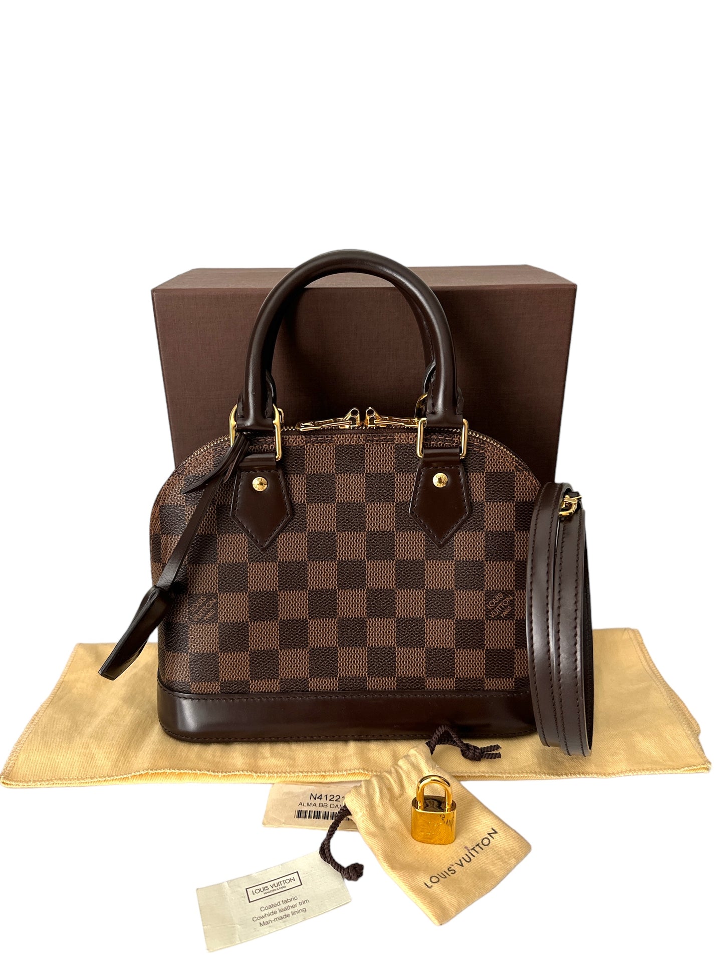 Louis Vuitton Alma BB Damier Ebene Handbag/crossbody bag