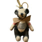 Burberry Checked Bear Keychain