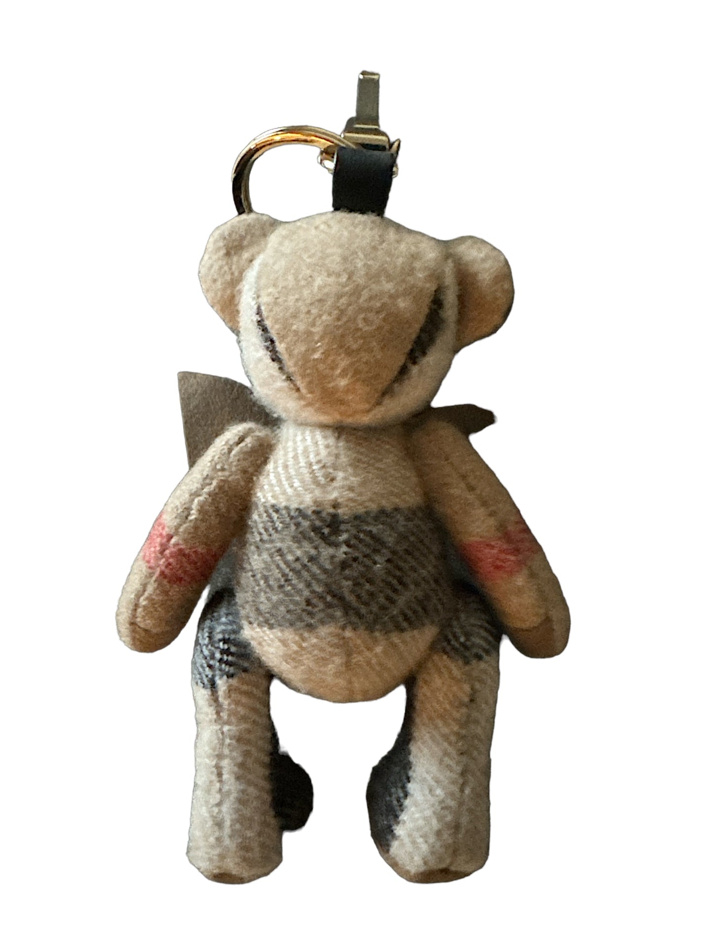 Burberry Checked Bear Keychain