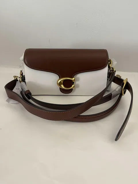 110580663 Coach Brown Tabby Bag with two straps CY200