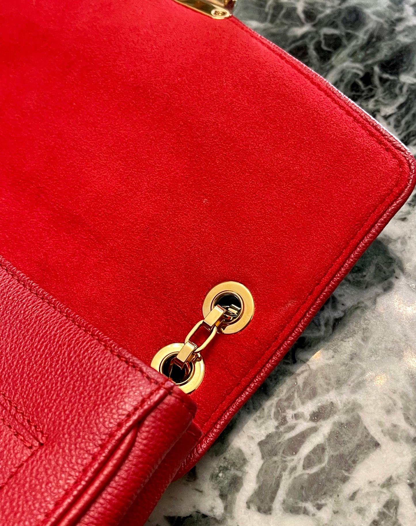 Louis Vuitton Saint Germain PM Empreinte Cherry Bag