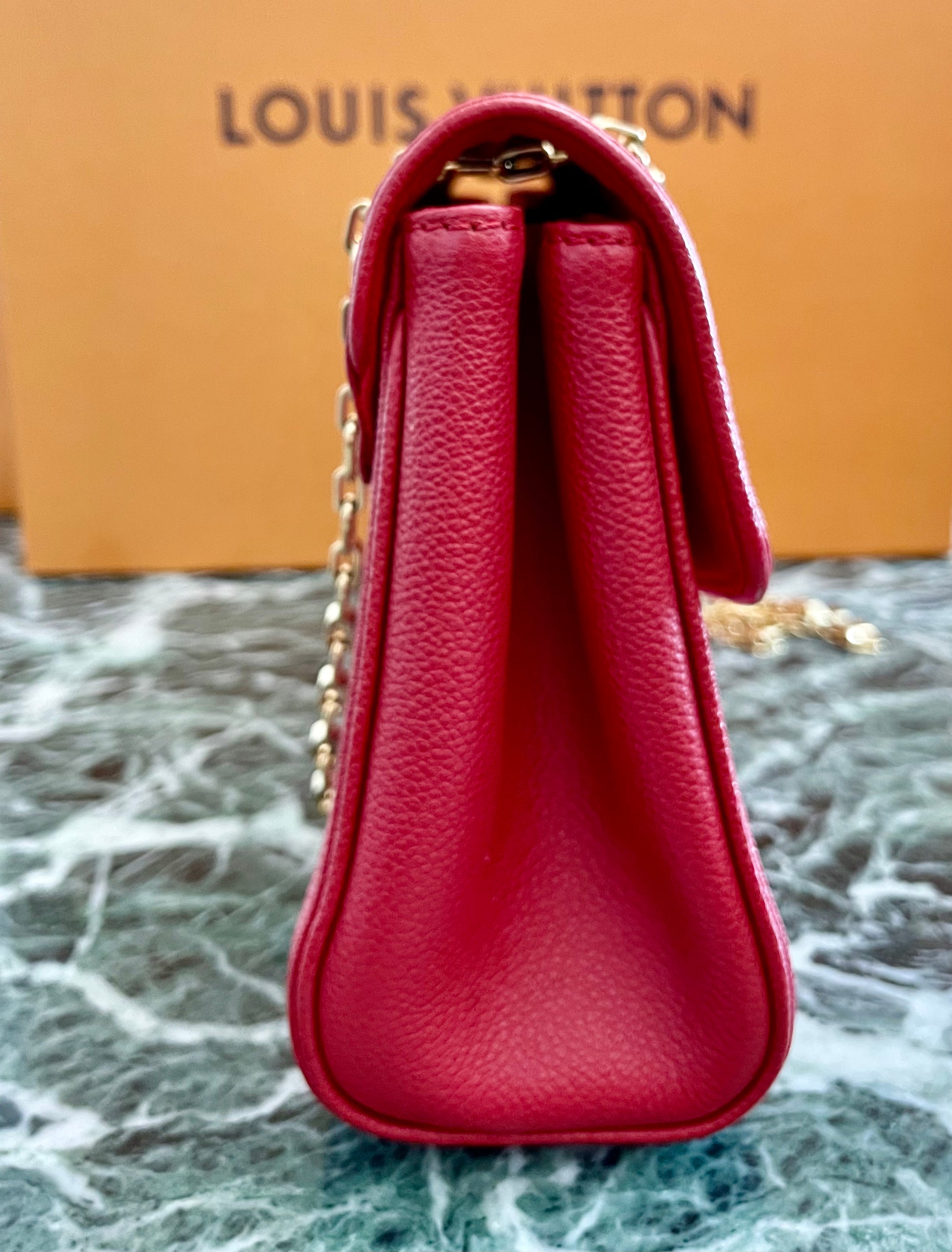 Louis Vuitton Saint Germain PM Empreinte Cherry Bag –